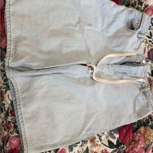 Pilcro Light Blue Women's Shorts